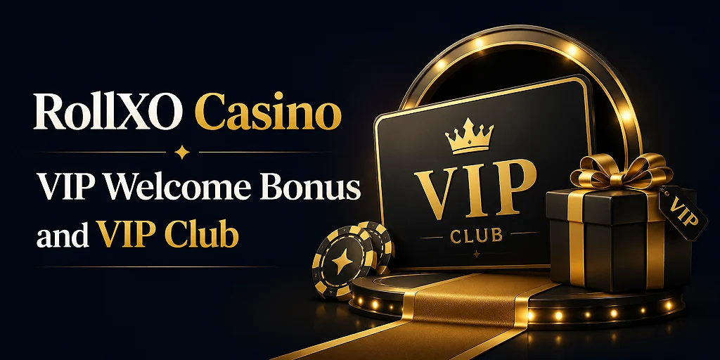 RollXO Casino VIP Welcome Bonus and VIP Club