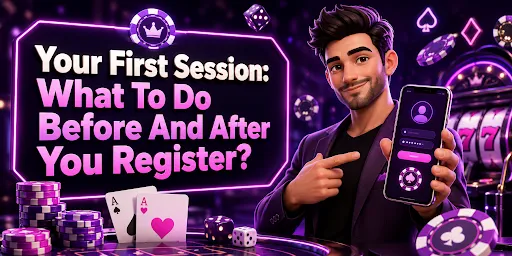 Your First Session What To Do Before And After You Register
